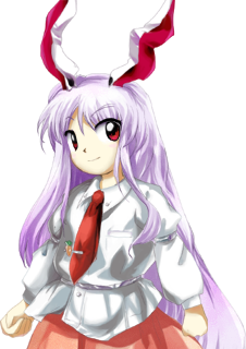 Reisen Udongein Inaba, a rabbit from the moon